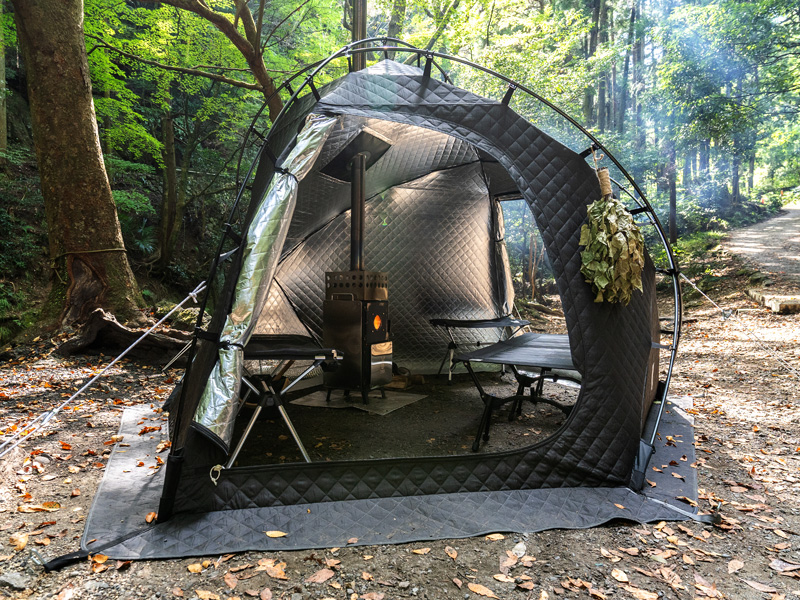 ポカポカテント体験